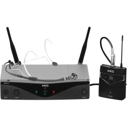 AKG WMS420 UHF Wireless Headworn Microphone System