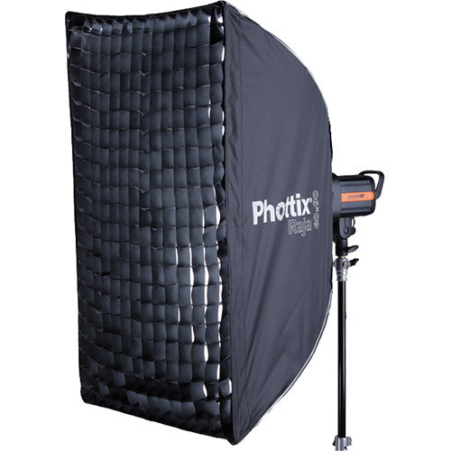 Phottix Raja Rectangular Softbox with Grid (60 x 90cm)