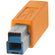 Tether Tools TetherPro SuperSpeed USB 3.0 Male A to Male B Cable (15', High-Visibility Orange)