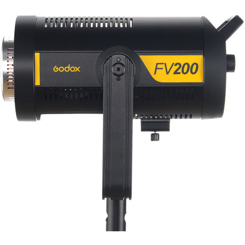Godox FV200 High Speed Sync Flash and Daylight LED Monolight for studio photography and video