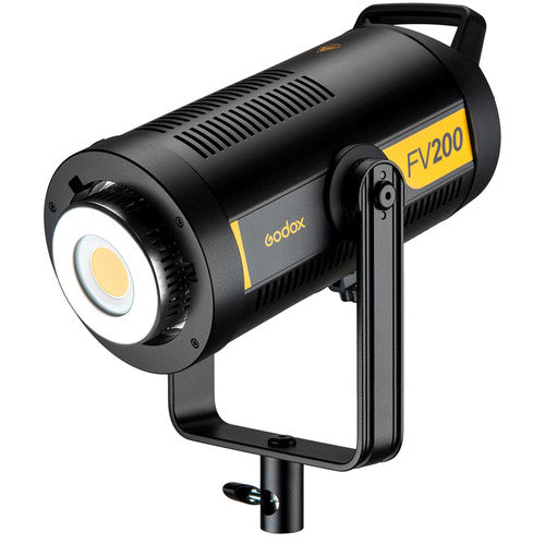 Godox FV200 High Speed Sync Flash and Daylight LED Monolight for studio photography and video