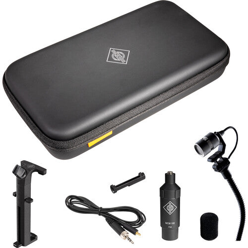 Neumann MCM 114 Set Guitar cardioid miniature clip-on microphone system for acoustic guitar and string instruments