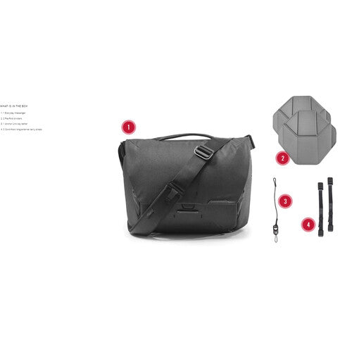Peak Design 13L Everyday Messenger v2 (Black)