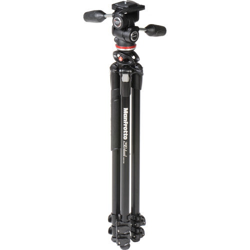 Manfrotto 290 Dual Aluminum Tripod with 3-Way Pan/Tilt Head