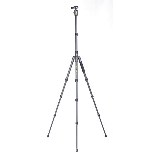 Vanguard VEO 3 GO 204AB Aluminum Tripod/Monopod with T-45 Ball Head, Smartphone Connector, and Bluetooth Remote