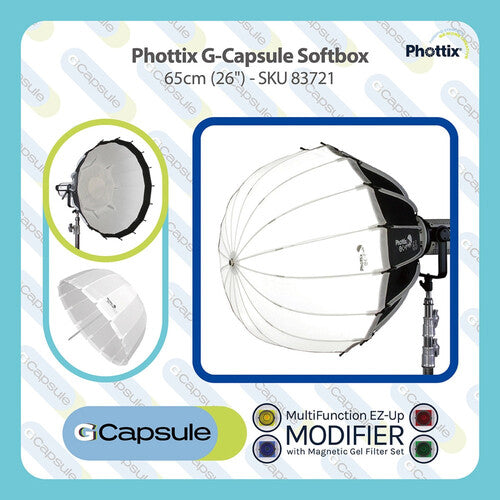 Phottix G-Capsule Hexadecagon Standard Softbox (65")