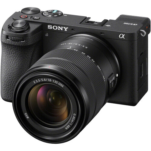 Sony a6700 mirrorless camera with 18-135mm lens