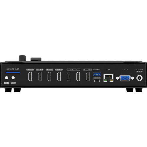AVMATRIX Shark H4 4-Channel HDMI Video Switcher Back View