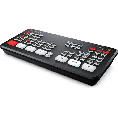Blackmagic Design ATEM Mini Pro ISO HDMI Live Stream Switcher Sideview