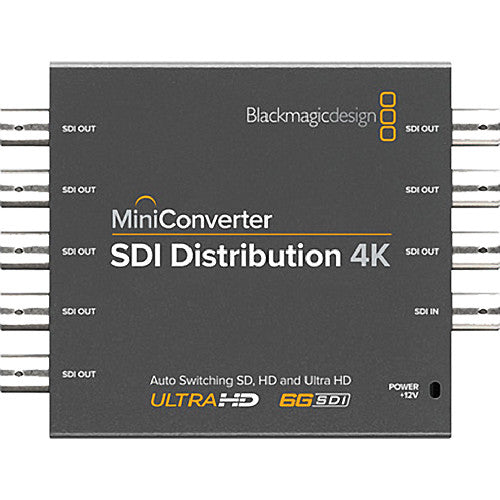 Blackmagic Design Mini Converter SDI Distribution 4K Back View