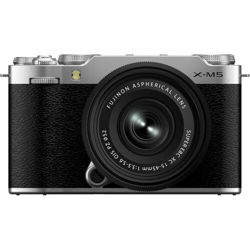 FUJIFILM X-M5 Mirrorless Camera with XC 15-45mm f/3.5-5.6 Lens (Black) - AVTstore