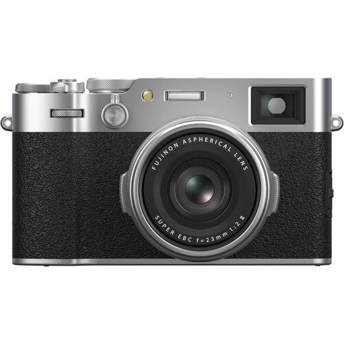FUJIFILM X100VI Digital Camera (Silver)
Front View