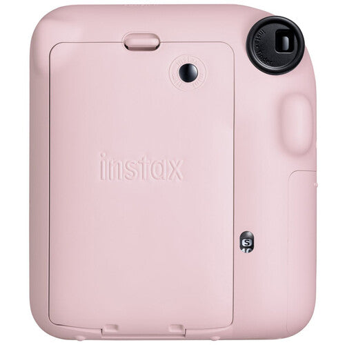 Fujifilm Instax Mini 12 Blossom Pink Camera + Instax mini Film Single pack (10 Sheets)