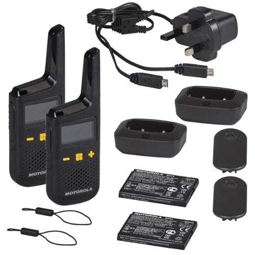 Motorola Walkie Talkie XT185 – Twin Pack