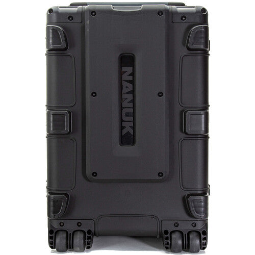 Nanuk 975W Wheeled Hard Case with Foam (Black, 186L) back view