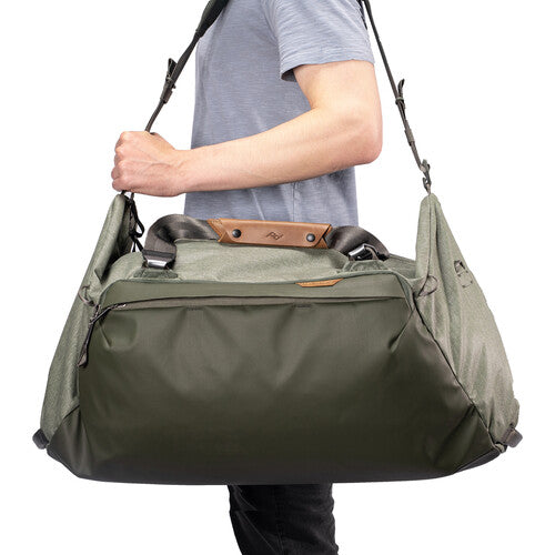 PEAK DESIGN TRAVEL DUFFEL 65L-SAGE side view