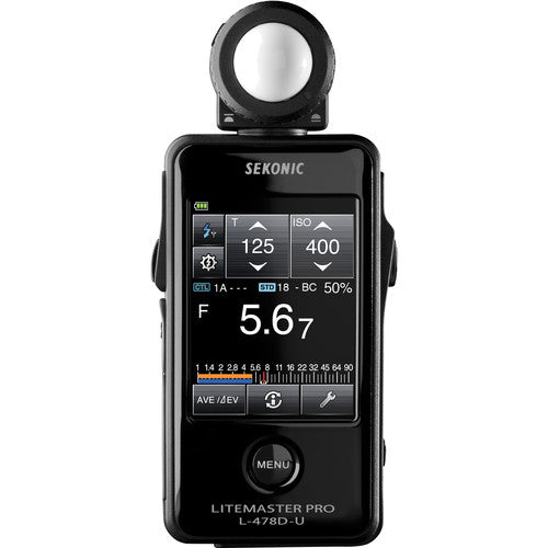 Sekonic LiteMaster Pro L-478D Light Meter front view