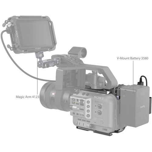 SmallRig Cage Kit for Sony FX6 side view