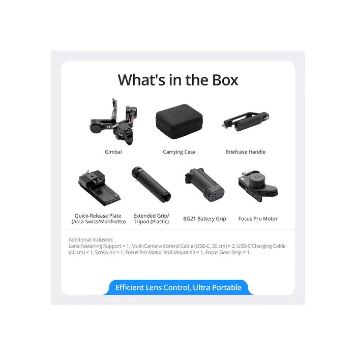DJI RS 4 Gimbal Stabilizer Combo