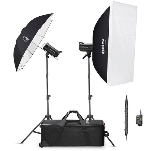 Godox SK400II-V Studio Flash Monolight 2-Light Kit for photography studios