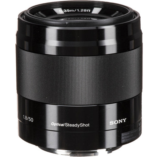 Sony E 50mm f/1.8 OSS lens black for Sony E-mount cameras