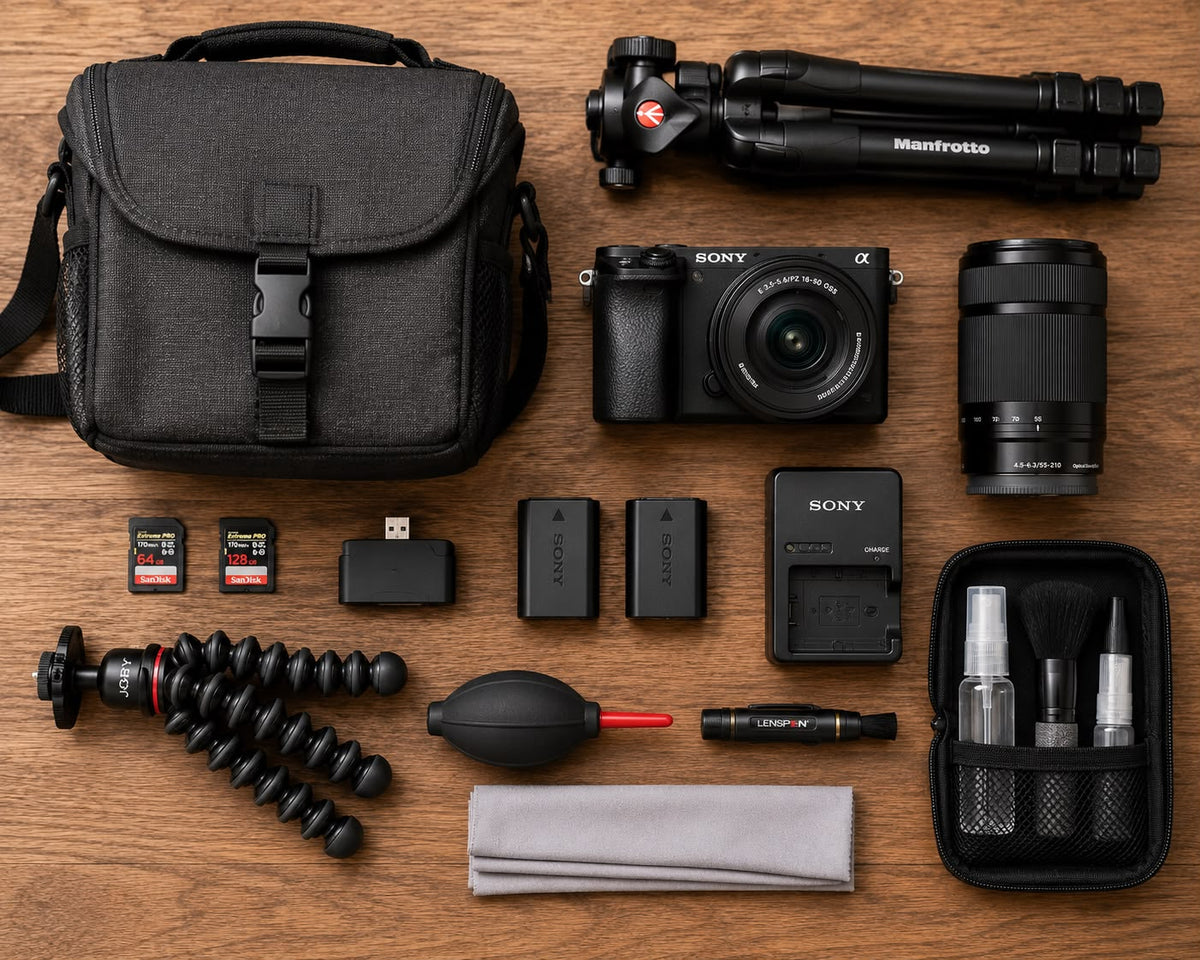 Cameras and video capture gear including mirrorless cameras, action cameras, and cinema cameras at AVTstore Dubai