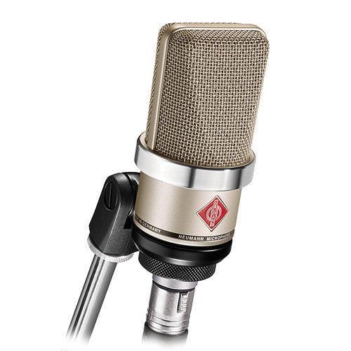 Neumann TLM 102 large-diaphragm cardioid condenser microphone in nickel finish
