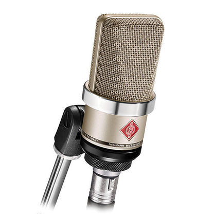 Neumann TLM 102 large-diaphragm cardioid condenser microphone in nickel finish