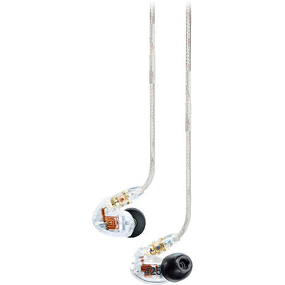 Shure SE425 sound isolating in-ear stereo headphones clear
