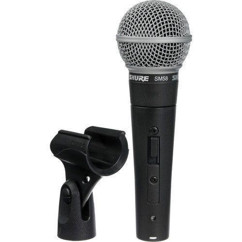 Shure SM58S vocal microphone with on off switch