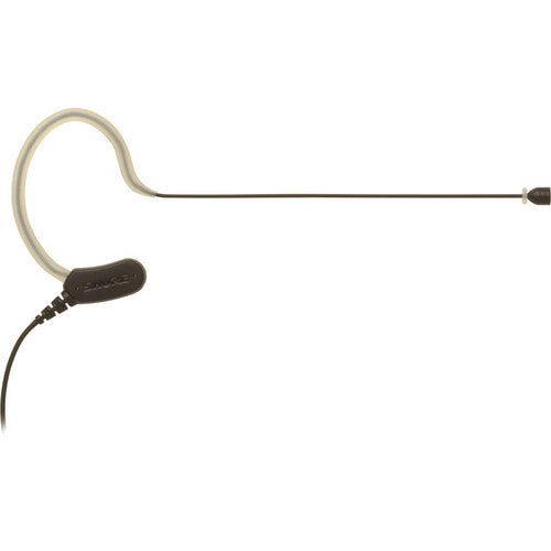 Shure MX153 earset headworn microphone with single-ear frame and capsule
