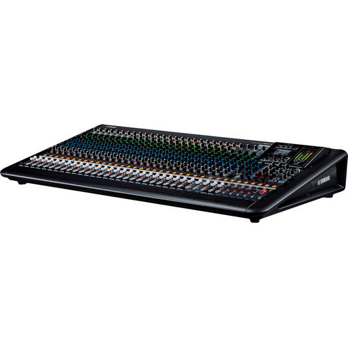 Yamaha MGP32X 32-channel analog mixing console with SPX DSP effects, D-PRE microphone preamps, and USB connectivity