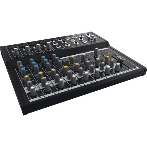 Mackie Mix12FX 12-channel compact audio mixer with built-in effects