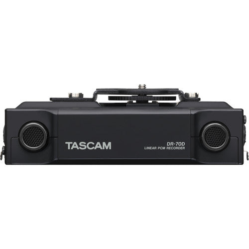 TASCAM DR-70D 6-Input / 4-Track Multi-Track Field Recorder with Onboard Omni Microphones