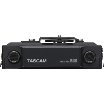 TASCAM DR-70D 6-Input / 4-Track Multi-Track Field Recorder with Onboard Omni Microphones