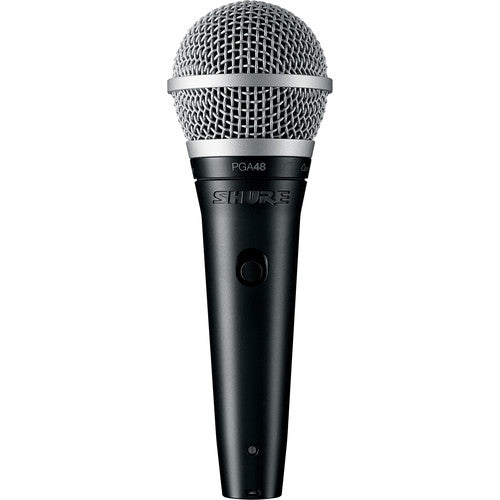 Shure PGA48 handheld dynamic vocal microphone with XLR cable