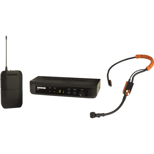 Shure BLX14 SM31 wireless fitness headset microphone system with bodypack and receiver