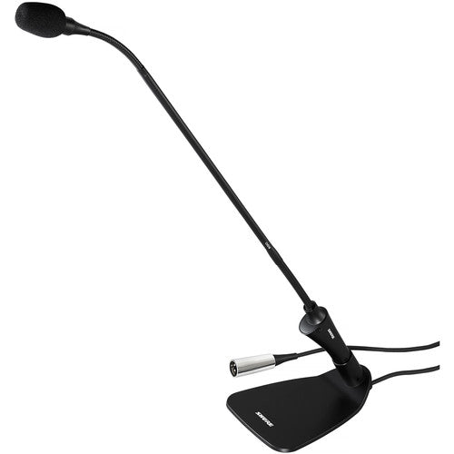 Shure CVG18D-BC 18-inch gooseneck condenser microphone with integrated desktop base