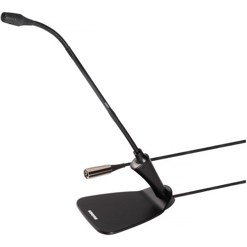 Shure CVG12D-BC 12-inch gooseneck condenser microphone with integrated desktop base