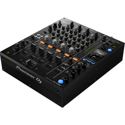 Pioneer DJ DJM-750MK2 4-channel professional DJ club mixer with USB soundcard