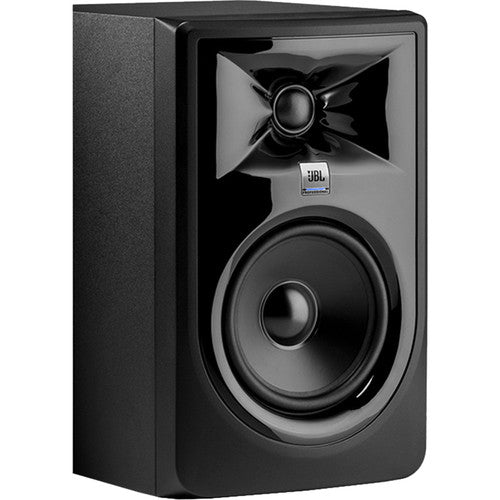 JBL 306P MkII powered 6.5-inch two-way studio monitor speaker for professional recording and audio production
