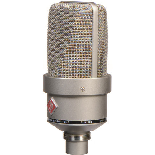Neumann TLM 103 large-diaphragm condenser microphone in nickel finish