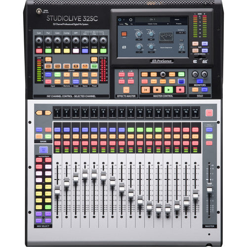 PreSonus StudioLive 32SC Series III S 32-channel digital mixer and audio interface