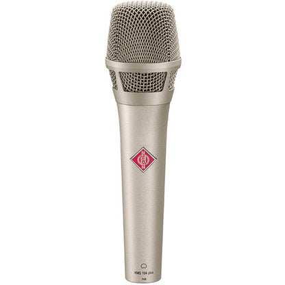 Neumann KMS104 Plus nickel handheld cardioid condenser stage microphone