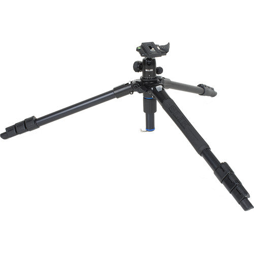 Slik Pro AL-324BH4 Tripod with SBH-400 Triple Action Ball Head (Matte Black)