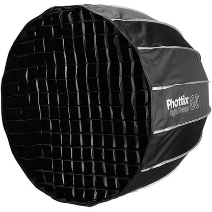 Phottix Raja Deep Parabolic Softbox with Grid 60cm