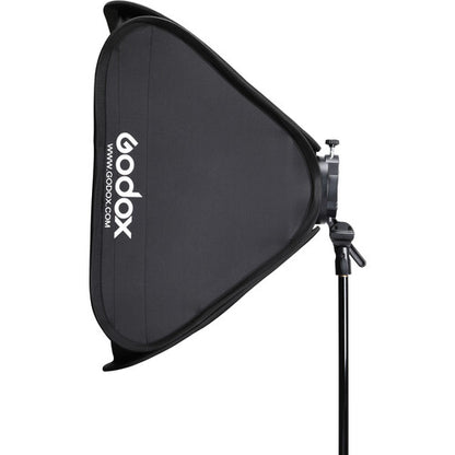 Godox S2 Speedlite Bracket with Softbox & Carrying Bag Kit (60 x 60 cm")