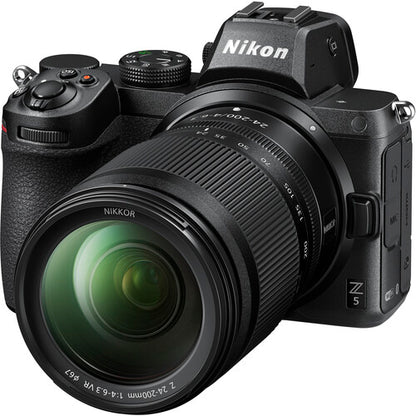 Nikon Z5 mirrorless camera with 24-200mm 