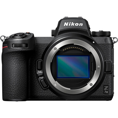 Nikon Z7 II mirrorless camera body, front view