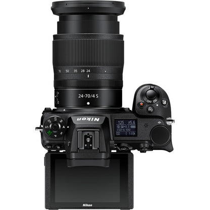 Nikon Z7 II camera body with NIKKOR Z 24-70 mm f/4 S lens